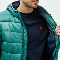 Kurtka przejściowa męska (wiosenna i jesienna) TIMBERLAND KURTKA NEW GARFIELD -HOODED PUFFER tb0a2ga1j741 kolor zielony