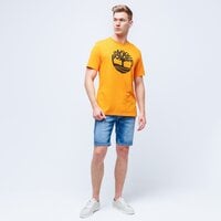 T-shirt, koszulka męska TIMBERLAND T-SHIRT SS KENNEBEC TREE LOGO TEE tb0a2c2r8041 kolor pomarańczowy
