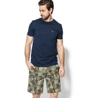T-shirt, koszulka męska TIMBERLAND T-SHIRT SS DUNSTAN RIVER POCKET SLIM tb0a1lpg4331 kolor granatowy