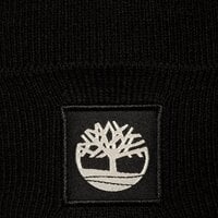 Czapka zimowa damska TIMBERLAND CZAPKA CUFFED BEANIE WITH PATCH tb0a2p3y0011 kolor czarny