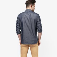 Koszula męska TIMBERLAND KOSZULA LS MILFORD SOLID OXFORD SLIM tb0a1ojlb681 kolor niebieski