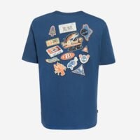 T-shirt, koszulka męska TIMBERLAND T-SHIRT MAGNET BACK GRAPHIC TEE tb0a5mnveyo1 kolor granatowy