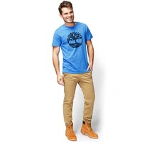 T-shirt, koszulka męska TIMBERLAND T-SHIRT KENNEBEC RIVER BRAND a1l6on48 kolor niebieski