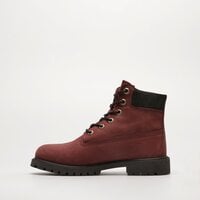 Dziecięce buty zimowe TIMBERLAND 6 IN PREMIUM WP BOOT tb0a64a1c601 kolor bordowy