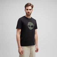 T-shirt, koszulka męska TIMBERLAND T-SHIRT KENNEBEC RIVER CAMO TEE tb0a6dts0011 kolor czarny