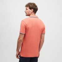 Koszulka polo męska TIMBERLAND POLO TFO LOGO TIPPED SHORT SLEEVE POLO tb0a2ds9ei41 kolor czerwony