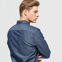 Koszula męska TIMBERLAND KOSZULA LS MUMFORD RIVER MODERN CHAMBRAY CLASSIC tb0a1y8tk531 kolor granatowy
