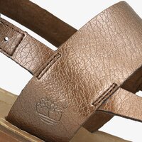 Sandały damskie TIMBERLAND CAROLISTA ANKLE THONG a1bbe kolor złoty