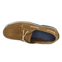 Dziecięce buty casual TIMBERLAND EK 2 EYE BOAT SHOE PEAKS ISLAND 6895r kolor brązowy