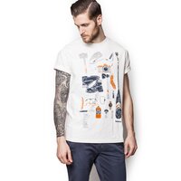T-shirt, koszulka męska TIMBERLAND T-SHIRT SS HERRING  RIVER KIT TEE a14po130 kolor multicolor
