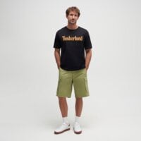 T-shirt, koszulka męska TIMBERLAND T-SHIRT WORDMARK LOGO SHORT SLEEVE TEE tb0a2brnp561 kolor czarny