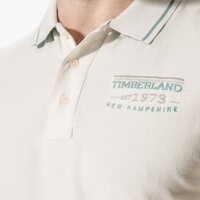 Koszulka polo męska TIMBERLAND POLO SS KENNEBEC RV R GRAPHIC a1n46130 kolor biały