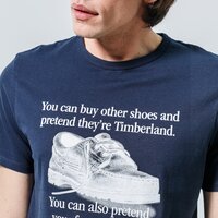 T-shirt, koszulka męska TIMBERLAND T-SHIRT ARCHIVE FRONT BOAT SHOE tb0a2e574331 kolor czarny