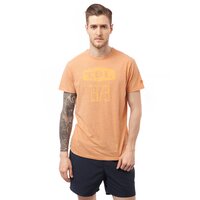 T-shirt, koszulka męska TIMBERLAND T-SHIRT REVERSE TEE 7106j877 kolor pomarańczowy