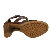 Buty casual damskie TIMBERLAND EK STRATHAM SANDAL ANKLE STRAP 8069a kolor brązowy