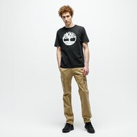 Spodnie męskie TIMBERLAND SPODNIE SQUAM LAKE STRAIGHT TWILL CARGO tb0a1mtk9181 kolor beżowy