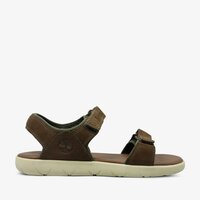 Sandały dziecięce TIMBERLAND NUBBLE SANDAL LTHR 2 STR ca1raf kolor khaki
