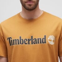 T-shirt, koszulka męska TIMBERLAND T-SHIRT KENNEBEC RIVER LINEAR LOGO SHORT SLEEVE T tb0a5upqp471 kolor brązowy