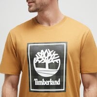 T-shirt, koszulka męska TIMBERLAND T-SHIRT SS BUFFALO TEE tb0a6sh5p471 kolor brązowy