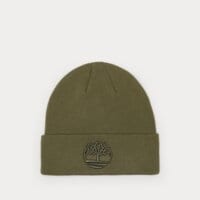 Czapka zimowa damska TIMBERLAND CZAPKA TONAL 3D EMBROIDERY BEANIE EMBROIDERY tb0a2pjra581 kolor khaki