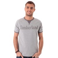 T-shirt, koszulka męska TIMBERLAND T-SHIRT TBL RINGER GRAPHIC TEE 4700j052 kolor szary