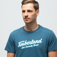 T-shirt, koszulka męska TIMBERLAND T-SHIRT SS APPLICATION GRAPHIC TEE tb0a1w2au691 kolor granatowy