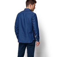 Koszula męska TIMBERLAND KOSZULA LS MUMFORD RIVER CLASSIC CHAMBRAY a1me5k53 kolor granatowy