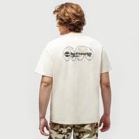 T-shirt, koszulka męska TIMBERLAND T-SHIRT EK+ BY RAEBURN ARCHIVE GLOBE TEE tb0a5zqwcr31 kolor beżowy
