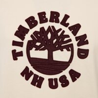 T-shirt, koszulka męska TIMBERLAND T-SHIRT HOLIDAY FRONT GRAPHIC SS TEE tb0a5mj2efl1 kolor beżowy