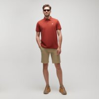 Koszulka polo męska TIMBERLAND POLO MILLERS RIVER PIQUE POLO tb0a6vdpeod1 kolor czerwony