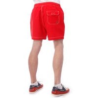Szorty, spodenki męskie TIMBERLAND SZORTY ESSENTIAL EMB SWIMSHORT 1861j607 kolor czerwony
