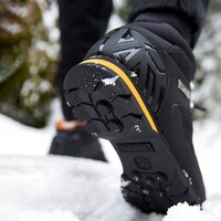 Buty outdoor męskie TIMBERLAND EURO SPRINT FABRIC WP tb0a2e1r0011 kolor czarny