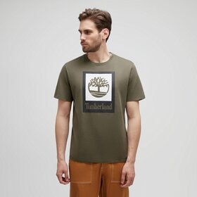 TIMBERLAND T-SHIRT STACK LOGO COLORED SHORT TEE