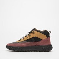 Sneakersy męskie TIMBERLAND GREENSTRIDE MOTION 6 MID LACE SNEAKER tb0a6cw1a6m1 kolor bordowy