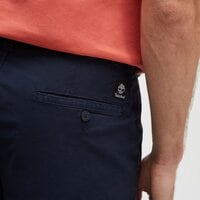 Szorty, spodenki męskie TIMBERLAND SZORTY POPLIN CHINO SHORT (REGULAR) tb0a5u2k4331 kolor granatowy