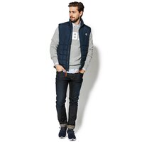 Sweter męski TIMBERLAND SWETER STOP RIVER COTTON LOGO 9GG CREW a1ks5052 kolor szary