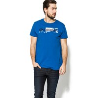 T-shirt, koszulka męska TIMBERLAND T-SHIRT SS MULTIGRAPHIC TEE UC a1n4um68 kolor granatowy