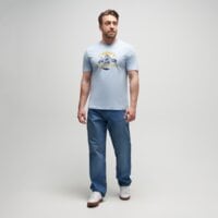 T-shirt, koszulka męska TIMBERLAND T-SHIRT MOUNTAIN GRAPHIC SS TEE tb0a41zq9401 kolor blekitny