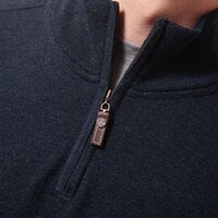 Sweter męski TIMBERLAND SWETER JONES BROOK  1/2 ZIP 6708j475 kolor granatowy