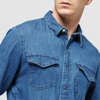Koszula męska TIMBERLAND KOSZULA LS MUMFORD RIVER STRETCH DENIM tb0a1wnna111 kolor granatowy