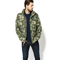 Kurtka przejściowa męska (wiosenna i jesienna) TIMBERLAND KURTKA M65 JACKETS CLS CROCKER MOUNTAIN a1l2aj05 kolor multicolor