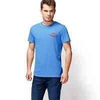 T-shirt, koszulka męska TIMBERLAND T-SHIRT KENNEBEC RIVER BK GRAPHIC a1lmzf42 kolor niebieski