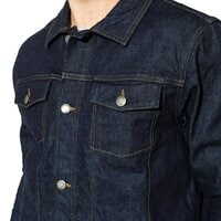 Kurtka przejściowa męska (wiosenna i jesienna) TIMBERLAND KURTKA MOUNT MOOSILAKE DENIM JACKET a1l2kd04 kolor granatowy