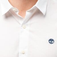 Koszula męska TIMBERLAND KOSZULA SS EASTHAM RIVER STRETCH POPLIN SOLID SHI tb0a2db31001 kolor biały