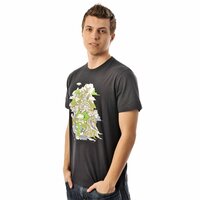 TIMBERLAND T-SHIRT SS ECLECTIC ILLUST TEE 36673434 kolor granatowy