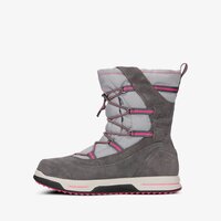 Dziecięce buty zimowe TIMBERLAND SNOW STOMPER PULL ON WP a1qa5 kolor szary