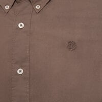 Koszula męska TIMBERLAND KOSZULA LS STRETCH POPLIN SHIRT tb0a6grhbk01 kolor brązowy