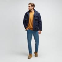 Kurtka zimowa męska TIMBERLAND KURTKA ZIMOWA ABINGTON WP 3IN1 JACKET tb0a6uzj4331 kolor granatowy