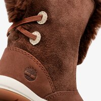 Dziecięce buty zimowe TIMBERLAND TODDLE TRACKS BOOTIE a1t3c kolor brązowy