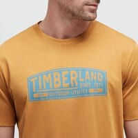 T-shirt, koszulka męska TIMBERLAND T-SHIRT TFO LOGO GRAPHIC SHORT SLEEVE tb0a6wg2p471 kolor żółty